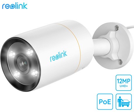 Reolink RLC-1212A IP kamera, PoE, 12MP UHD+, IR nočno snemanje, LED reflektor,