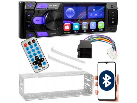 BLOW AVH8990 avto radio, FM Radio, Bluetooth, 4x60W, LCD zaslon, - Image 5