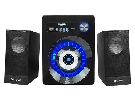 BLOW računalniški zvočniki MS-27, 2.1 Stereo, USB, microSD, Bluetooth, Radio - Image 3