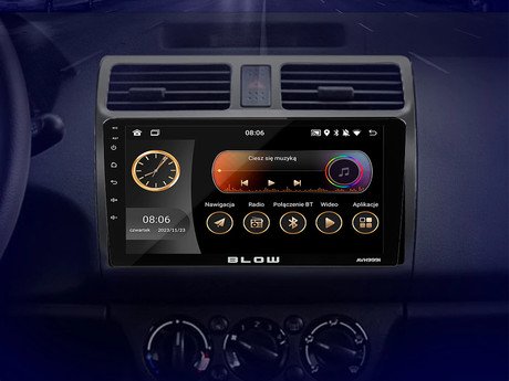 BLOW AVH9991 avto radio, 1 DIN, Android 12, FM Radio, RDS, Bluetooth, 4x50W, LCD - Image 3