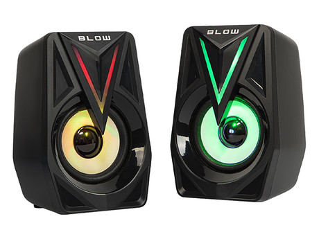 BLOW računalniški in gaming zvočniki BALANCE, 2.0 Stereo, USB, RGB LED - Image 3
