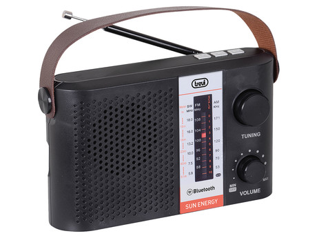 TREVI RA 7F25 Prenosni Radio FM/AW/SW, Bluetooth, MP3, USB/MicroSD, Solarno - Image 4