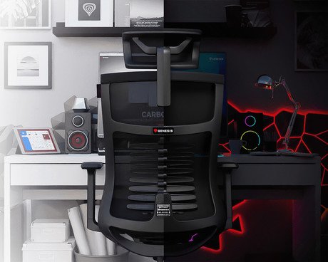 GENESIS ASTAT 200 gaming / pisarniški stol, ergonomski, tehnologija PureFlow™, - Image 5