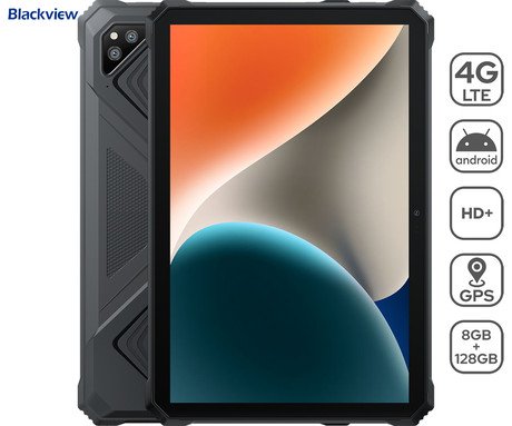 Blackview TAB ACTIVE 6 robusten tablični računalnik, 10.1", 4G-LTE, 8GB+128GB,