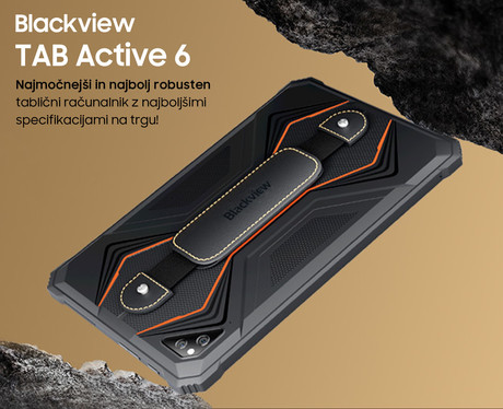 Blackview TAB ACTIVE 6 robusten tablični računalnik, 10.1", 4G-LTE, 8GB+128GB, - Image 3