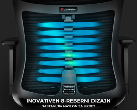 GENESIS ASTAT 200 gaming / pisarniški stol, ergonomski, tehnologija PureFlow™, - Image 6