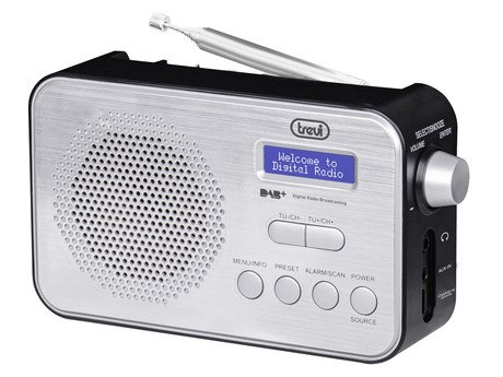 TREVI 7F92R Prenosni digitalni radio, DAB/DAB+/FM, črn - Image 4