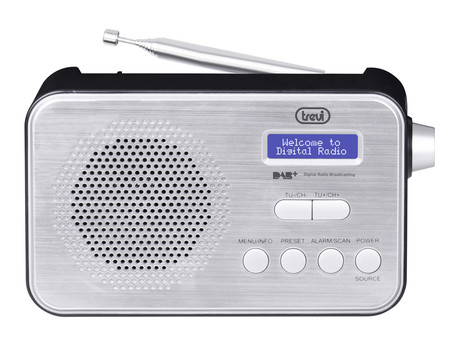 TREVI 7F92R Prenosni digitalni radio, DAB/DAB+/FM, črn - Image 5
