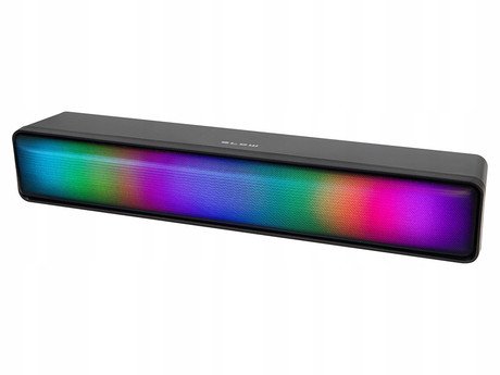BLOW MS-31 Adrenaline računalniški zvočnik / soundbar, 2.0 STEREO, USB, RGB - Image 5