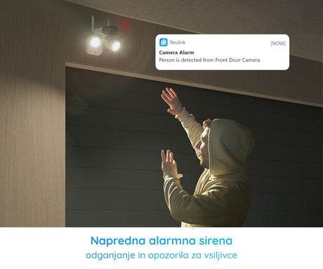 Reolink Duo Floodlight WiFi IP kamera, dva objektiva, 4K Ultra HD, WiFi, 180° - Image 6