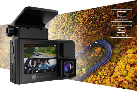 Avto kamera NAVITEL RS2 DUO, 2v1 prednja in notranja, 2" zaslon, Night Vision, - Image 4