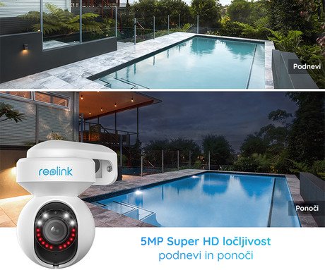 Kamera Reolink E1 OUTDOOR, PTZ, WiFi, WiFi, AI, 3x Zoom, 5MP, barvno nočno - Image 3