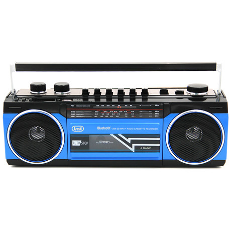 TREVI RR 501 BT Radijski kasetofon s tehnologijo Bluetooth, MW/FM/SW1/SW2, - Image 4