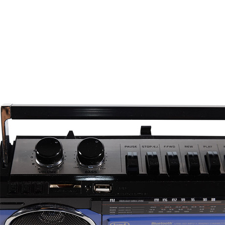 TREVI RR 501 BT Radijski kasetofon s tehnologijo Bluetooth, MW/FM/SW1/SW2, - Image 6