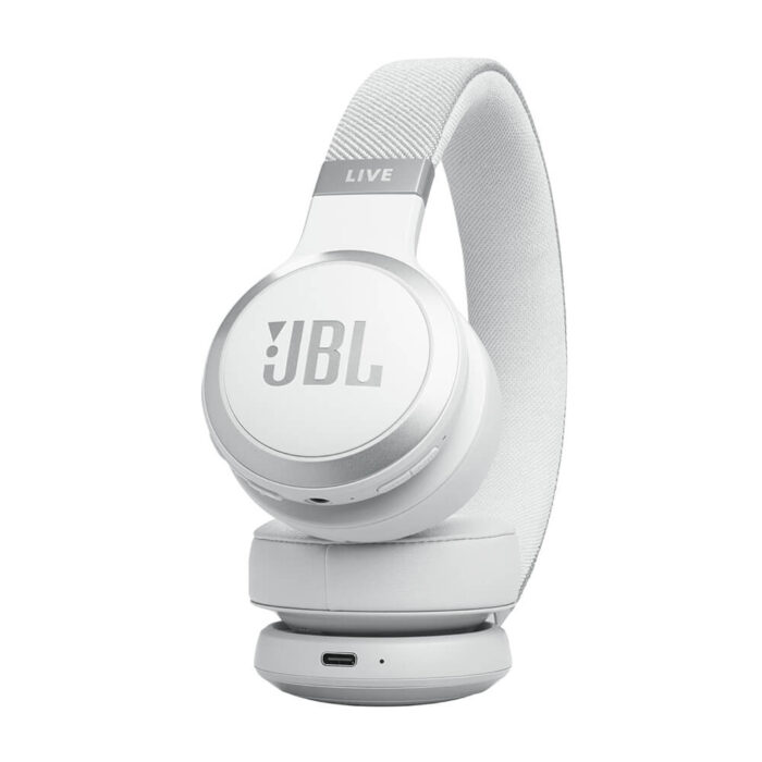 JBL Live 670NC Bluetooth naglavne brezžične slušalke, bela - Image 6
