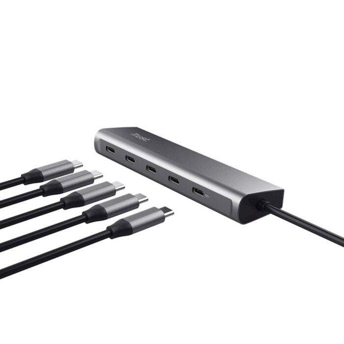 TRUST USB-C HUB HALYX 5 PORTNI RAZDELILNIK - Image 3
