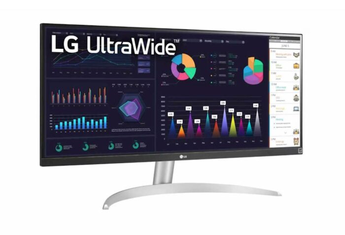 Monitor LG 29WQ600-W, 29", IPS, 21:9, 2560x1080, HDMI, DP, USB-C, zvočnik