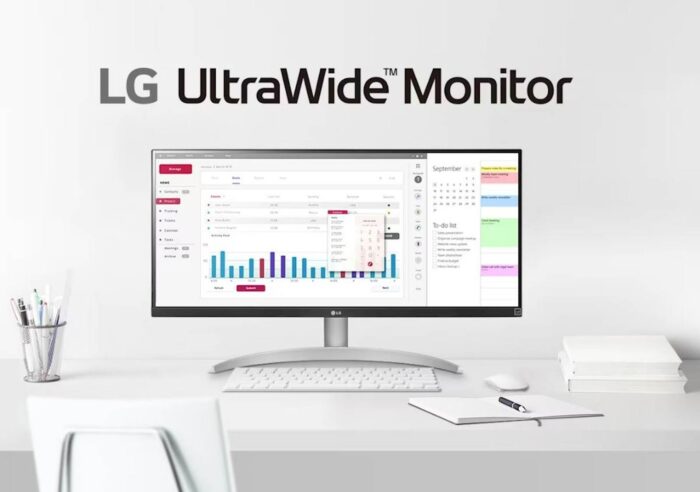 Monitor LG 29WQ600-W, 29", IPS, 21:9, 2560x1080, HDMI, DP, USB-C, zvočnik - slika 4