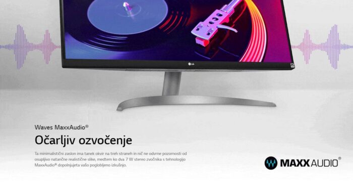 Monitor LG 29WQ600-W, 29", IPS, 21:9, 2560x1080, HDMI, DP, USB-C, zvočnik - slika 6