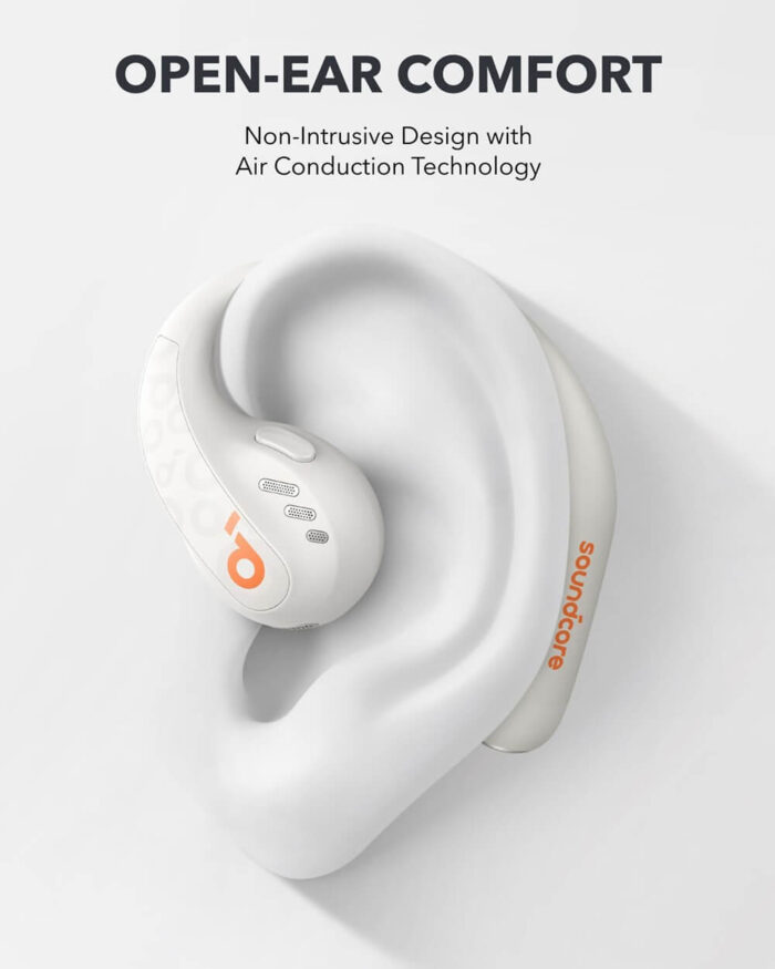Anker Soundcore AeroFit Pro brezžične slušalke, bele - Image 3