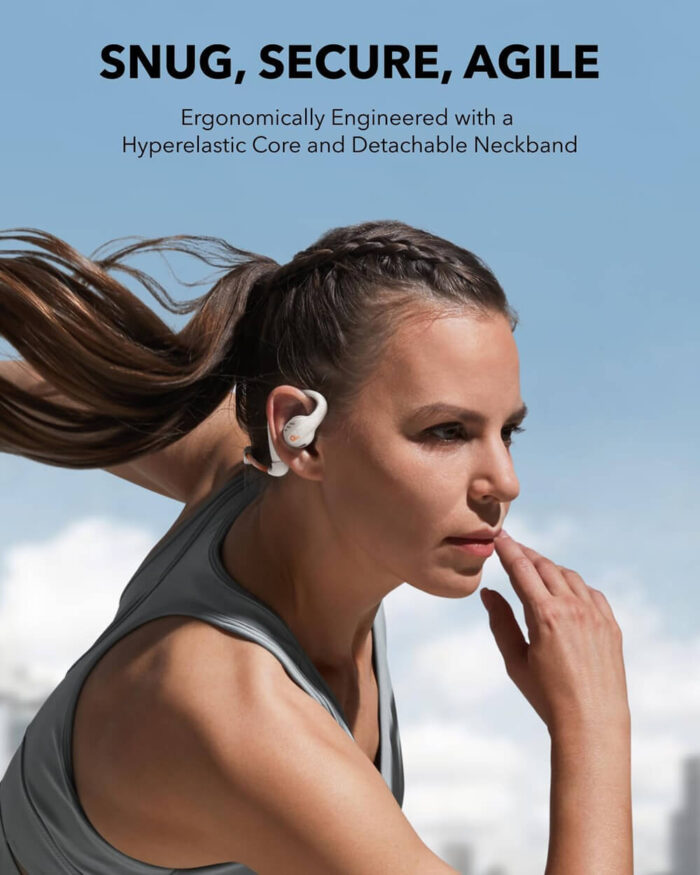 Anker Soundcore AeroFit Pro brezžične slušalke, bele - Image 4