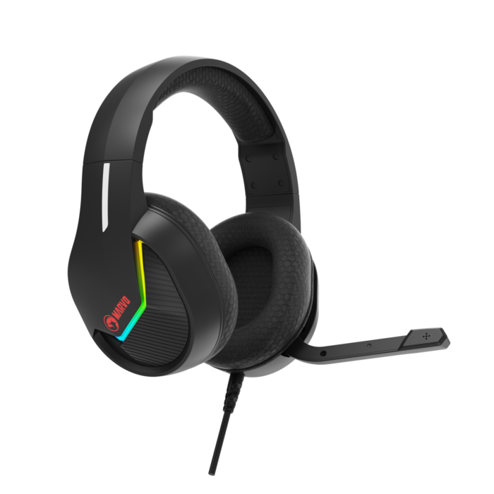 MARVO H8618 BK ŽIČNE SLUŠALKE RGB ČRNE - Image 6