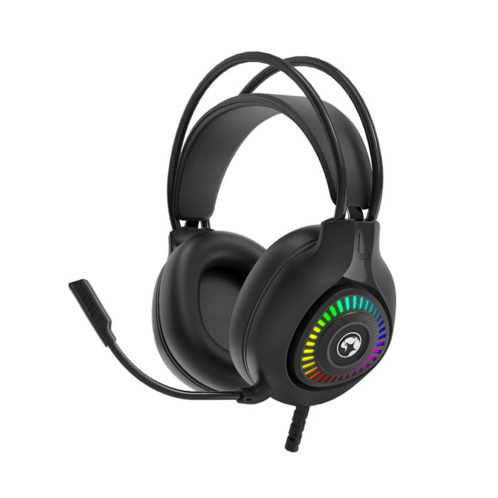 MARVO H8325 ŽIČNE SLUŠALKE ČRNE BARVE - Image 3