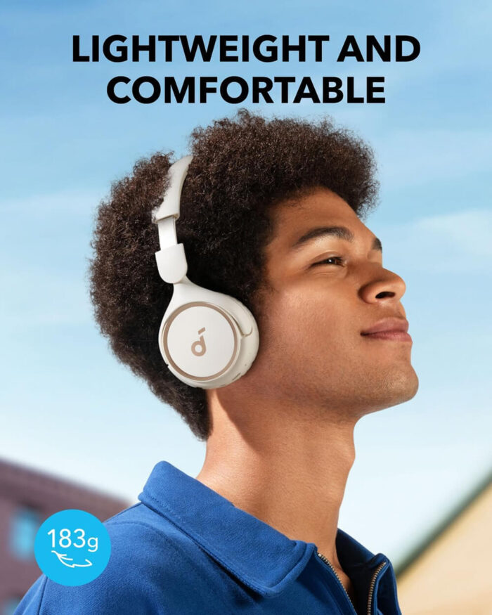 Anker Soundcore H30i naglavne Bluetooth slušalke, bele - Image 5