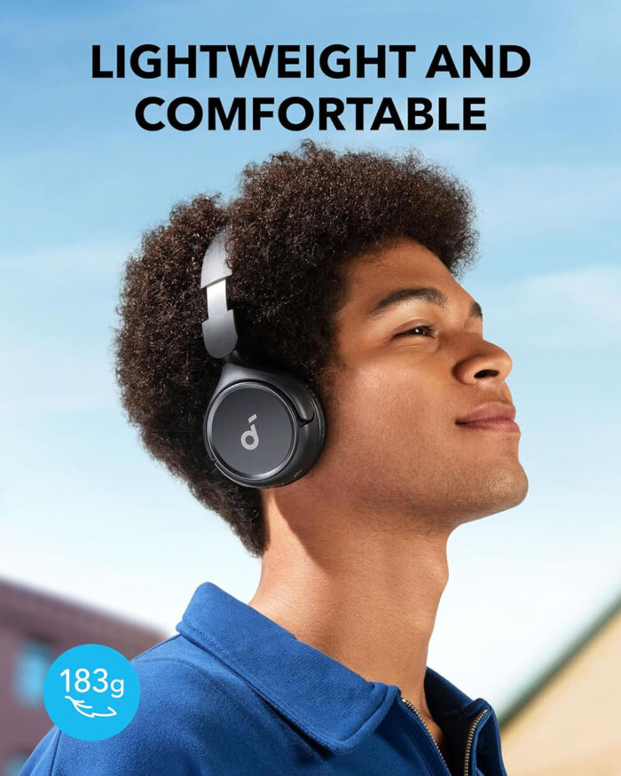 Anker Soundcore H30i naglavne Bluetooth slušalke, črne - Image 5