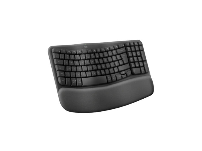 Logitech brezžična tipkovnica ergonomska Wave Keys črna SLO gravura - Image 3