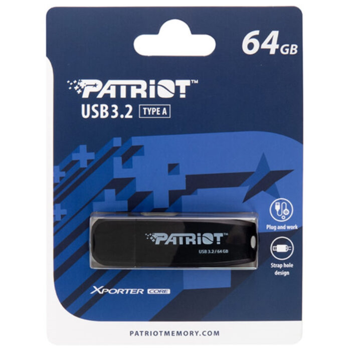 Patriot 64GB 80MB/s Xporter Core USB 3.2 spominski ključek - slika 4