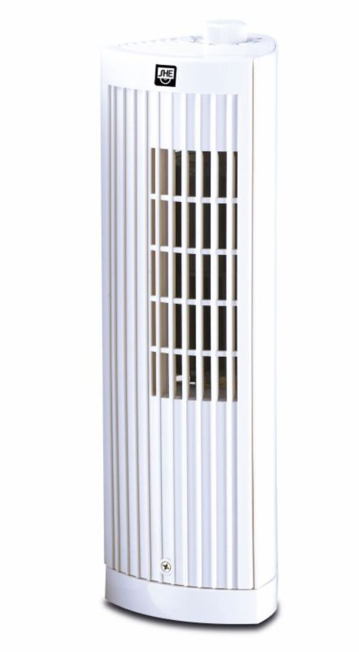 SHE Ventilator z mini stolpom 30 cm bel - Image 3