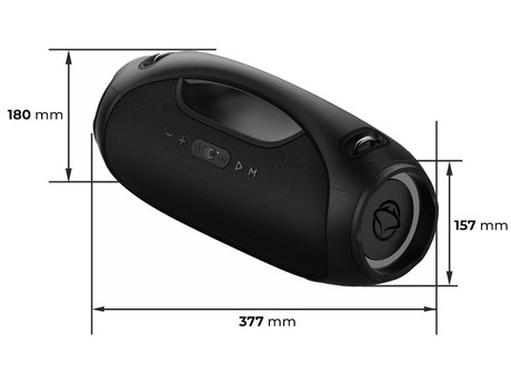 MANTA SPK320 prenosni Boombox zvočnik, Bluetooth 5.3, 120W, TWS / Multi Link, - Image 3