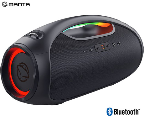 MANTA SPK320 prenosni Boombox zvočnik, Bluetooth 5.3, 120W, TWS / Multi Link,