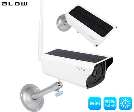 BLOW H-492 IP kamera, WiFi, Super HD 2MP, baterija, solarni panel, IR nočno