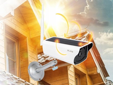 BLOW H-492 IP kamera, WiFi, Super HD 2MP, baterija, solarni panel, IR nočno - Image 6