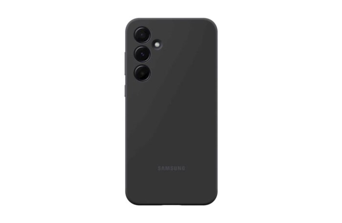 SAMSUNG GALAXY A35 SILICONE CASE BLACK - Image 3