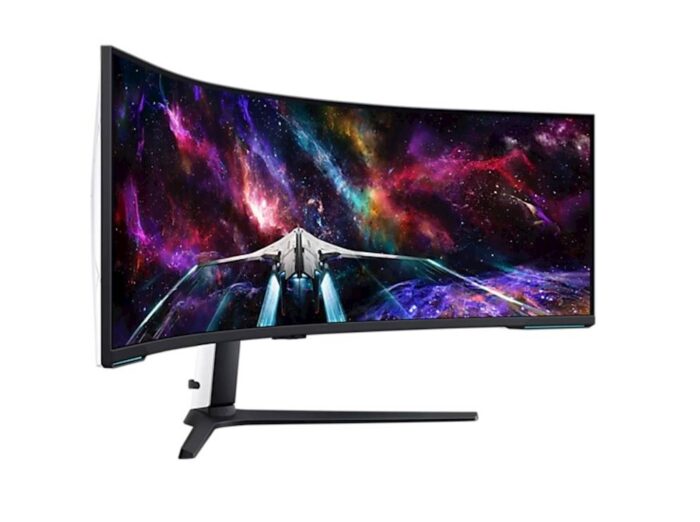 Monitor Samsung Odyssey Neo G95NC, 57'', ukrivljen, VA, 7680x2160, 3x HDMI, DP, - Image 4
