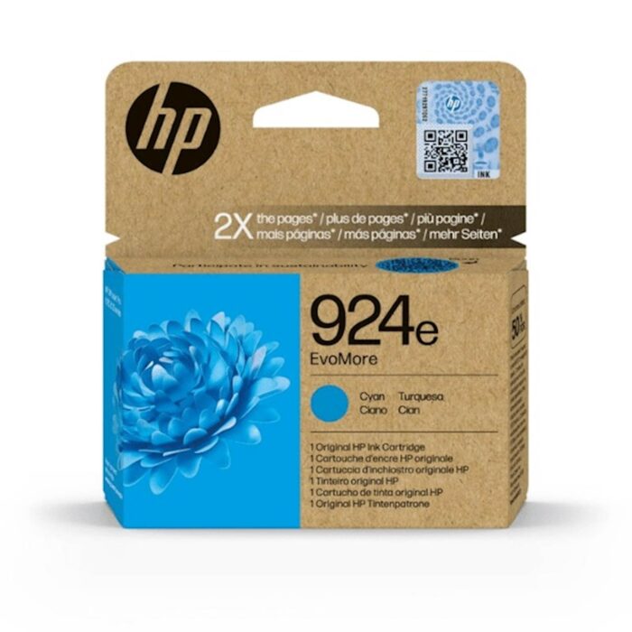 ČRNILO HP CYAN 924e EvoMore za OfficeJet Pro 8120 series / 8130 series ZA 800