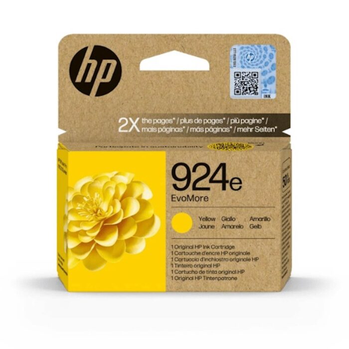 ČRNILO HP RUMENO 924e EvoMore za OfficeJet Pro 8120 series / 8130 series