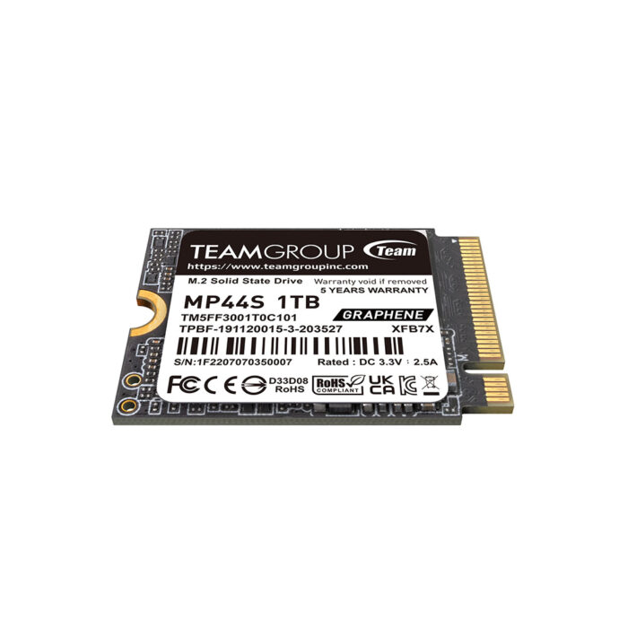 Teamgroup 1TB M.2 NVMe SSD MP44S 2230 5000/3500 MB/s - Image 3
