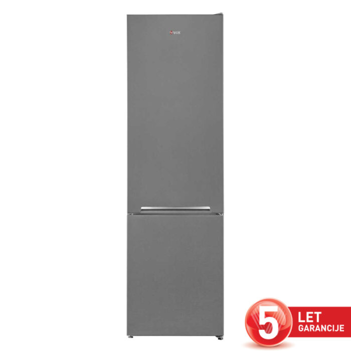 VOX Kombinirani hladilnik KK 3400S E [E, H:204 l, Z:84 l, LessFrost, srebrn]