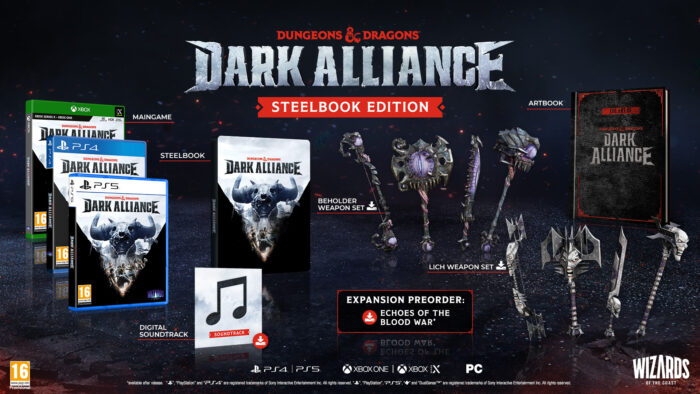 Dungeons and Dragons: Dark Alliance - Steelbook Edition (Xbox One & Xbox
