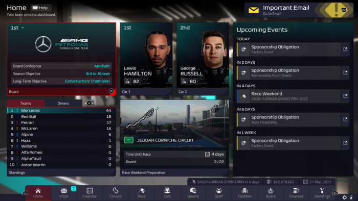 F1® Manager 2022 (Playstation 4) - Image 3