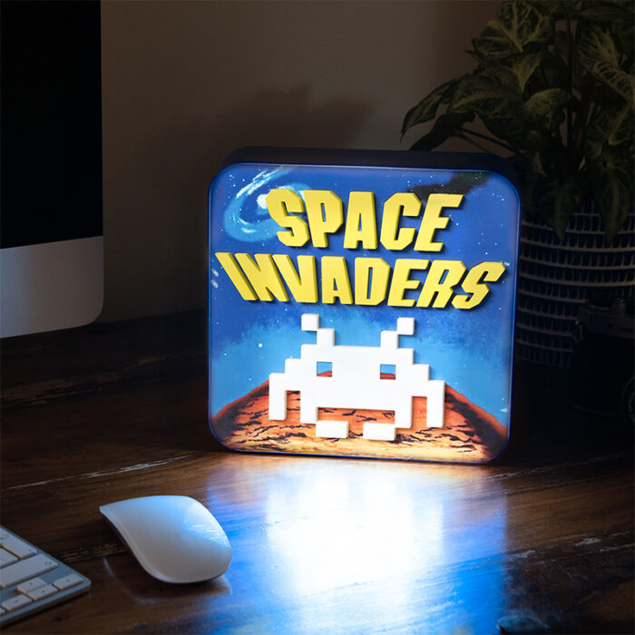 MERCHANDISE OFFICIAL SPACE INVADERS 3D LAMP lučka - slika 3