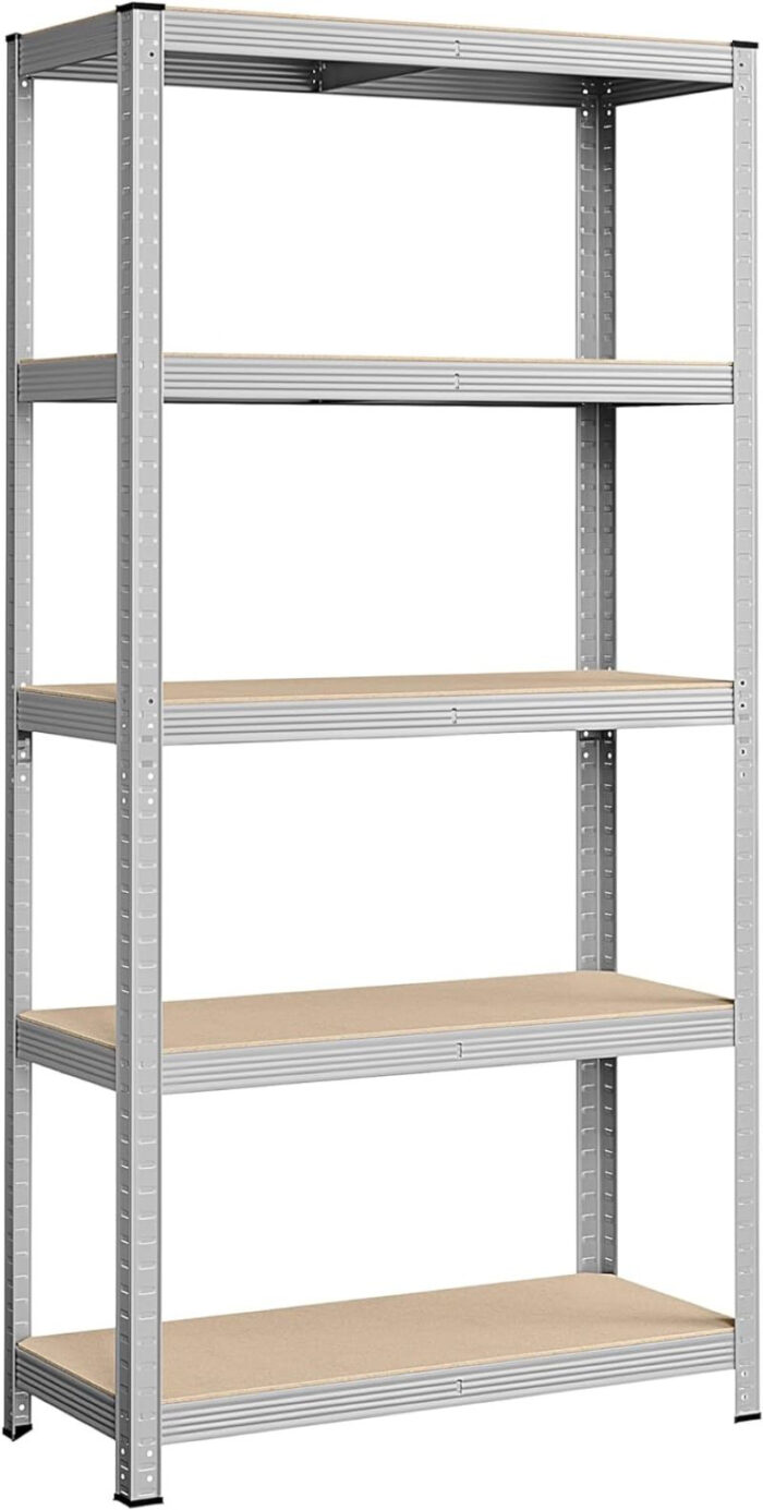 SONGMICS Regal 180 x 90 x 40 cm srebrna,GLR40SV - Image 5