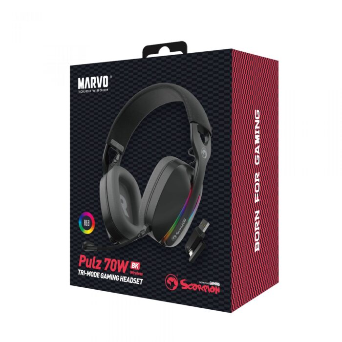 MARVO HG9086W BK BREZŽIČNE SLUŠALKE barve - Image 6