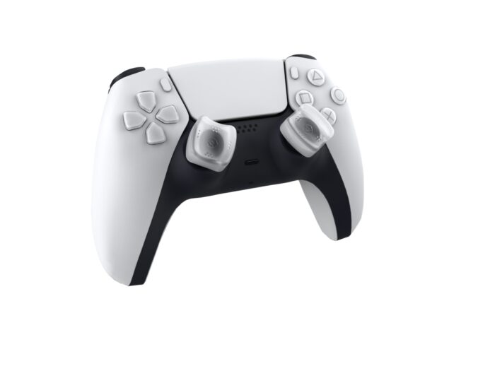 GIOTECK THUMB GRIPS SNIPER za PS5 - bele barve - Image 3