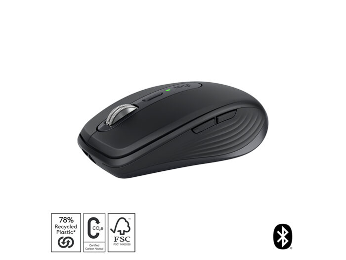 Logitech miška MX Anywhere 3S Bluetooth, DarkField laser - Image 4