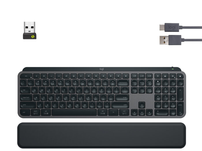 Tipkovnica Logitech brezžična desktop MX Keys S Plus SLO gravura - Image 4